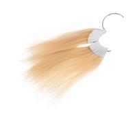 Beaupretty 30 Piezas Kit de Prueba de Color de Cabello para Salón de Mechones de Cabello Natural y Muestras de Color para Formación