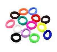 Beaupretty 300piezas De Pelo De Alta Elasticidad Adultos Coleteros Coloridos Para Coletas y Peinados Para Tipo De Cabello