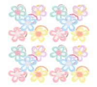 Beaupretty 30piezas Coletero Pelo Flores Gomas Elásticas para Niñas Cintas Pelo Pequeñas y Bonitas para Uso Diario Cabello Grueso