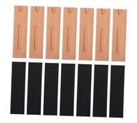 Beaupretty 30piezas Estuches Plegables para Bolígrafos De Papel Kraft con Ventana Funda para Lápices Práctica y Elegante para Regalo y Almacenamiento Escolar