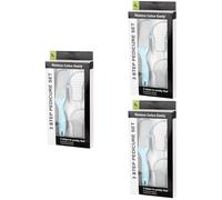 Beaupretty 3juegos Limas Para Pedicura Exfoliantes Herramienta Manual Para Suavizar La Piel Pies Para Eliminar Durezas y Callos Compacto Color Azul