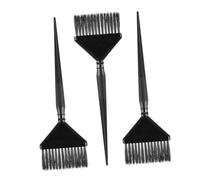 Beaupretty 3piezas Cepillos Para Teñir Cabello Con Cerdas Flexibles y Firmes Para Aplicación Uniforme Finos Para Peluquería y Uso Doméstico Aplicador De Tinte Profesional Para Aclarar y Color