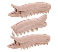 Beaupretty 3piezas Clip Esponjoso Raíz Del Cabello Pinzas Voluminizadoras Cabello Pinzas Suaves Sin Rastro Para Mujeres y Niñas Baño o Fiesta