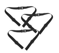 Beaupretty 3piezas Correa de Pecho para Mochila con Hebilla Ajustable Correa de Seguridad para Mochila Escolar para Senderismo y Camping