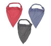 Beaupretty 3piezas Diademas Triangulares Para Mujer Bandas Sudor Deportivas Accesorios Cabello Con Clips Para Yoga y Fitness