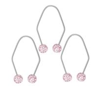 Beaupretty 3piezas Ejercitador De Para Mejillas Facial Metálico Entrenador Portátil Faciales