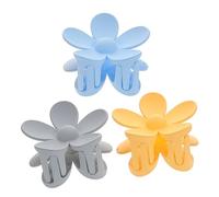 Beaupretty 3piezas Horquilla de Flores Grande Pinzas Cabello Mujer Pinzas de Flor para Cabello Fino y Grueso Accesorios Pelo