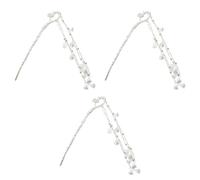 Beaupretty 3piezas Nueva Horquilla de Estilo Chino Cabello Palillos Chinos Vintage Borlas para Mujeres y Niñas Accesorios de Hanfu para Bodas y Representaciones Teatrales