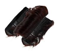 Beaupretty 3piezas Peluca Almohadilla Invisible Cabello Accesorio Para Moños Herramienta Para Volumen Al Cabello Base Esponjosa Para Para Mujeres y Niñas