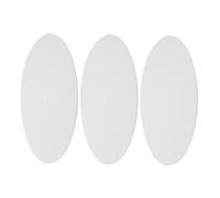 Beaupretty 3piezas Tapete De Registro Alfombrilla Para Tocadiscos Antivibración De Fieltro Para Fonógrafo Uso Reproductor De Discos De Vinilo Equipo De Afinación Profesional