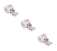 Beaupretty 3rollos Papel Higiénico Servilletas Desechables De Celulosa Para Decoración De Mesas y Baños De Mano