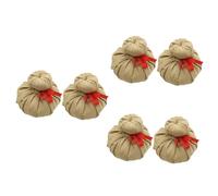 Beaupretty 3sets Calefacción Calefaccion Balón Masajes Bolas De Hierbas Chinas Espuma Utilización De Tazas Colador Punto Esponja Bolsa De Hierbas Bolsa De Calentamiento Natural Ajenjo 2pcs*3