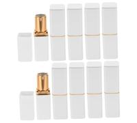 Beaupretty 3sets Tubos Poseedor Recargable Tinte Mini Cap Botellas De Brillo De Labios Botella De Brillo De Labios De Plástico Botella De Brillo De Labios De Mujer Abdominales 10pcs*3