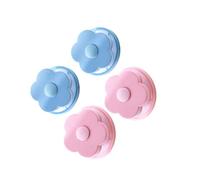 Beaupretty 4 Bolsas Filtro Depuradora Forma de Flor para Lavar Ropa, Material Pp y Poliéster, Fáciles de Limpiar y Seguras para Tejidos y Lavadora Color Aleatorio
