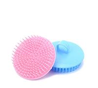 Beaupretty 4 Cepillos para Champú y Masaje Capilar, Tamaño Medio, Material Pp y Silicona, Colores Surtidos, para Adultos Unisex, Uso en Ducha y Baño, Paquete Multicolor de Color Aleatorio