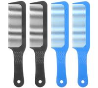 Beaupretty 4 Peines Antiestáticos Cabello Pequeños de Plástico, Ideales para Hombres y Peluquería Profesional, Diseño Portátil para Uso Doméstico y Masaje Cuero Cabelludo