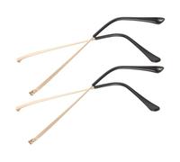 Beaupretty 4 Piezas Accesorios Metálicos Para Patillas De Gafas Patilla De Repuesto Kit De Reparación Con Juntas Para Monturas Rotas Reemplazo De Para Gafas