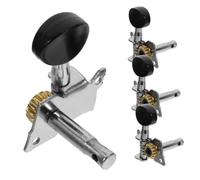 Beaupretty 4 piezas Afinadores de Máquina para Ukulele Juego de Clavijeros Abiertos Sintonizadores de Afinación para Instrumentos de Cuerda Acabado y Diseño Elegante y Auténtico Sonido