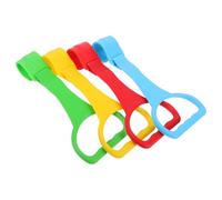 Beaupretty 4 piezas Anillas de Ejercicio para Bebés Asistente para Aprendizaje de Anillos Colgantes Coloridos para Cunas el Desarrollo de y Equilibrio Infantil Rojo Azul y Verde