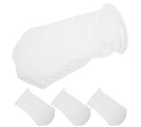 Beaupretty 4 Piezas Calcetines Filtro Acuario Panal Diseño Alta Permeabilidad para Peceras Saladas y Agua Dulce Eficaz Antidesbordamiento