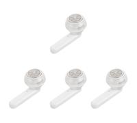 Beaupretty 4 Piezas Cepillo Para Pelusa De Sofá Limpiador Dispositivo Doble Vacío Removedor De Ropa Auto Mascota Recortadora Herramienta Electrica Accesorios Plumero Eléctrico Seco Abs