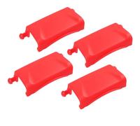 Beaupretty 4 Piezas Cierres de Maletero para Moto, Pestillos para Baúl Tour Pack, Plástico Rojo, Antichoque, Fácil Instalación, para Maletero de Motocicleta y Paquete de Viaje