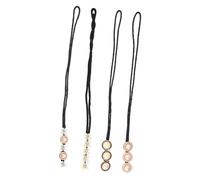 Beaupretty 4 Piezas De Accesorios Para El Cabello Moño Maquillaje Diadema Banda Para El Cabello Herramientas Para El Cabello Rizado Soporte Para Donas Herramienta Para Modelar El