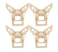 Beaupretty 4 Piezas de Brazo Mecánico DIY para de Pinzas de Madera de Mecánica para de Secundaria