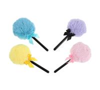 Beaupretty 4 Piezas Esponja de Belleza Borla para Maquillaje Borla de Maquillaje Esponjosa Aplicador Facial para Polvos Sueltos y Difuminado