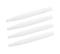 Beaupretty 4 Piezas Gua Sha Massage Stick de Piedra Blanca Pulida Herramientas Multifuncionales para Masaje Facial Cuello y Acupuntura Diseño Portátil para Uso Casa y Salón de