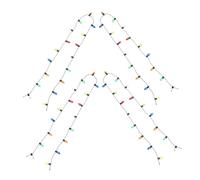 Beaupretty 4 Piezas Mini Light Bulb Beads String Garland Miniature Christmas Tree Lights For Dollhouse Fairy Garden Holiday Decoration Flexible and Easy Install