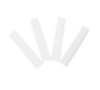 Beaupretty 4 Piezas Nuez De Hueso De Buey Para Cejuela De Guitarra De Instrumento Musical Accesorio Para Guitarra Cejuela Pre-ranurada Para Guitarra Pequeña