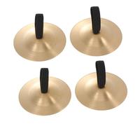 Beaupretty 4 Piezas Platillos para Niños Platillo de Dedo Pequeños Bordes Suaves Diseño Seguro y Duradero para Baile Infantil y Entretenimiento Musical
