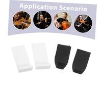 Beaupretty 4 Piezas Puntas de Plástico para Arco de Violín y Accesorios Resistentes para Reparación Rápida Diseño Clásico para Mejorar Estética y Expresión Musical Actuaciones