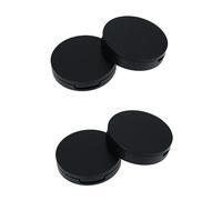 Beaupretty 4 Piezas Recipiente Con Tapa Contenedor De Bálsamo Labial Caja De Polvos Faciales De Miel Envases De Cosméticos Loción Vacía Rubor Cremoso Caja De Soplo De Polvo Crema Viajar