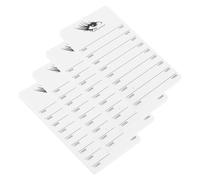 Beaupretty 4 Piezas Soporte para Pestañas Acrílico Estable y Portátil Base para Extensiones Paleta de Entrenamiento Manual para Técnicos de Salones y Doméstico