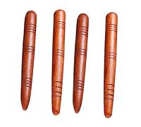 Beaupretty 4 Unidades de Palos de Presión de Masaje Manuales de Madera Herramienta de Acupuntura para Puntos Gatillo Alivio de Fatiga en Espalda y Cintura Uso Cómodo Ve la Televisión Escucha