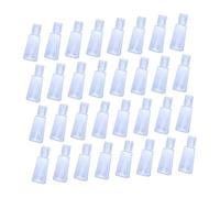 Beaupretty 40 Piezas Botella Vacía de Viaje Tapa de Botella Compacta y Sencilla para Cosméticos para Líquidos para Aceites Esenciales para Maquillaje y Productos de Cuidado Personal