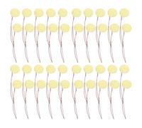 Beaupretty 40 Piezas de Discos Piezoeléctricos Cables de Cobre para Guitarra Acústica y Disparadores de Batería, Sonido Fuerte y Estable Alta Durabilidad