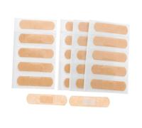 Beaupretty 40 Piezas Vendajes Adhesivos Para Heridas Parche De Gel De Silicona Vendajes Transpirables Para Nudillos De Tela No Tejida Parches Desechables Para Cuidado De Heridas
