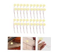 Beaupretty 40 piezas Zumbadores Piezoeléctricos de Cobre Unidades Discos Piezo para Guitarra Acústica Disparadores de Batería y Accesorios Musicales Fáciles de Instalar y Reemplazar