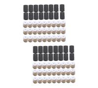 Beaupretty 400piezas Ganchos Ajustables De Para Regulador Antideslizante Para Protección De Oídos Blancos y Negros
