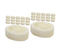 Beaupretty 40piezas Esponjas De Loofah Exfoliantes Cuerpo De y Para Baños y Base De Jabón Diseño Elegante y