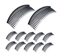 Beaupretty 48 Piezas Peinetas Laterales Grandes para Mujer Peines Plásticos de Dientes para Peinados Updo Control Preciso para Flequillo y Cabello Fino Accesorios para Estilismo DIY