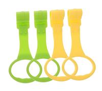 Beaupretty 4piezas Anillo de Tiro Anilla para Cuna de Portátiles Anilla para Aprender Estar de Ayuda Caminar Recién Nacidos Colgar la Cuna para Bebés Aprendiendo Pararse Estilo Aleatorio