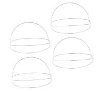 Beaupretty 4piezas Base de Tiara de Estilo Antiguo para DIY Metal para Tocados y Creaciones de Diademas para Niñas Ocasiones Especiales como Cosplay o Bodas