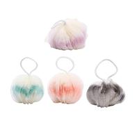 Beaupretty 4piezas Bolas Para Baño Exfoliantes Flexibles Relajación La Ducha Materiales Seguros