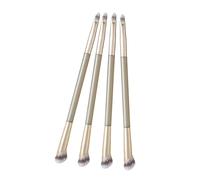 Beaupretty 4piezas Brochas Maquillaje Doble Cara Para Contorno Iluminación y Detalles Aplicadores Multifuncionales Para Alta Cobertura y Precisión Maquillaje Facial