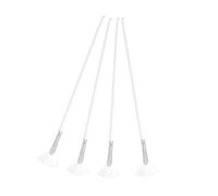 Beaupretty 4piezas Cepillo Para Facial De Abanico Brochas Faciales Aplicadores Herramientas Cosméticas Portátiles Para Mujeres Maquillaje Facial
