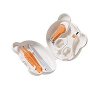 Beaupretty 4piezas Corte De Uñas Para Recién Nacidos Kit De Cuidado De Uñas Para Bebés Incluye Cortaúñas y Para Uso Casa y Viajes